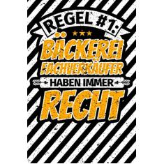Notizbuch liniert: Bäckereifachverkäufer Geschenke lustiger Spruch