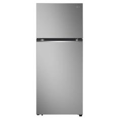 Geladeira 2 Portas 375 Litros LG Frost Free Inverter Inox Look GN-B372PFM