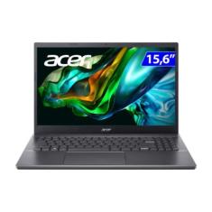 Notebook Acer Aspire 5 A515-57-55B8 Intel Core i5 12º Geração 8GB RAM 