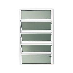 Janela de Alumínio Basculante 100x40cm Vidro Mini Boreal Plus Brimak