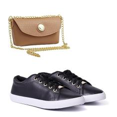 Tenis Feminino Casual original leve conforto+ bolsa c/alca