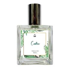 Perfume Masculino Natural Cedro 50ml - Essência Do Brasil