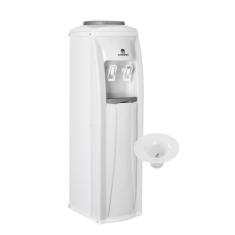 Bebedouro Coluna Refrigerado Branco com Furador Karina - KARINA BEBEDO