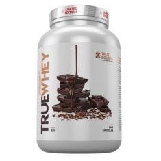 True Source True Whey 837g Proteína Isolada e Hidrolisada Sabor Dark C