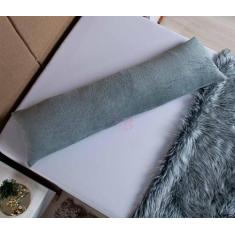 Travesseiro Corpo 100% Silicone Xuxão 1,40x40 Capa Plush Cores - Bella