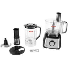 Multiprocessador de Alimentos Mondial Preto - Turbo Chef MPN-01-B 5 Fu