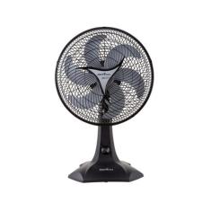 Ventilador de Mesa 30cm Protect Six 6 Pás 033012094 Britânia, Preto e 