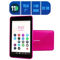 Tablet 7", Bluetooth, 32GB, Android 11 Go - Rosa