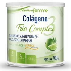Colágeno Trio Complex 200G Apisnutri Sabor Limão