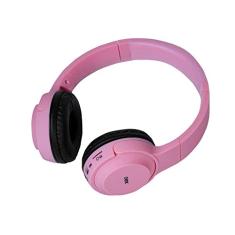 Fone Headset Bluetooth Pop Rosa OEX Hs314, médio