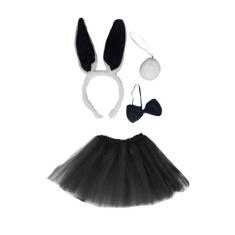 Fantasia Kit Coelha Carnaval Pascoa Cosplay Bicho Halloween - Fantasia