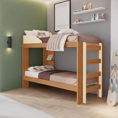 Beliche para Quarto de Solteiro Onix Cinamomo/Off White