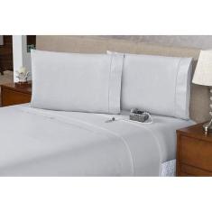 Lençol Solteiro Avulso C/ Elástico Percal 200 Fios 100% Algodão - Dryk