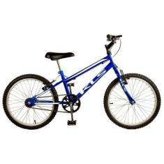 Bicicleta Aro 20 Kls Free Freio V-Brake Mtb, Azul, Branco