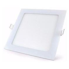 Plafon LED Embutir Quadrado 18W 6500K Leitoso Blumenau, Branco