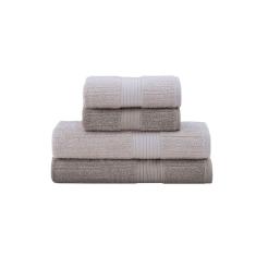 Jogo De Toalhas Buddemeyer Penteado Canelado Banho 4 Peças