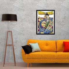 Quadro Decorativo Dragon Ball Z Goku 45x34cm - Quadros On-line, A3 (45