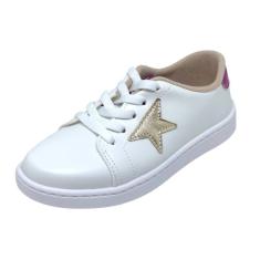 Tênis Infantil Menina Conforto Estrela Brilho Molekinha