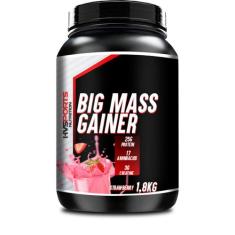 Big Mass Gainer Hipercalorico Zero Açúcar 1,8Kg Hvsports, Morango
