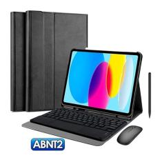 BDNET, Case + Mouse + Teclado Touch Abnt2 Para iPad 10 A2757 A2696
