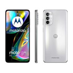 Smartphone Motorola Moto G82 128GB Branco 5G Octa-Core 6GB RAM 6,6 Câm