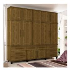 Guarda Roupa Triplex Diamante Imbuia – Fabri Móveis