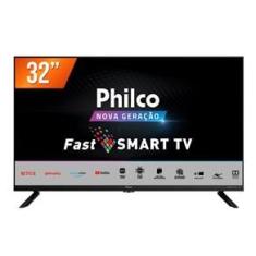 Smart TV LED 32&quot; HD Philco PTV32G70SBL 2 HDMI 1 USB Wi-Fi