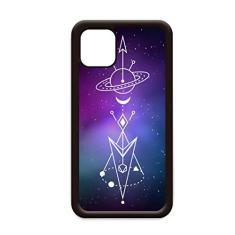 Capa com estampa de totem alienígena Starry Sky para iPhone 12 Pro Max para Apple Mini Mobile Case