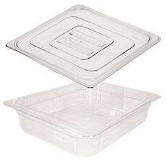 Cuba Gastronômica Policarbonato GN 1/2X100 mm com TAMPA