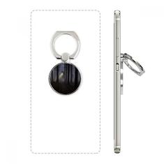 Suporte de argola ajustável para celular com cenário de natureza da ciência florestal noturna