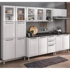 Cozinha Completa 5 Peças 15 Portas 2 Gavetas Tarsila Itatiaia Branco