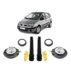 2 Kit Batente Coxim Dianteiro Scenic 2003 2004 2005 2006 - Qualykits