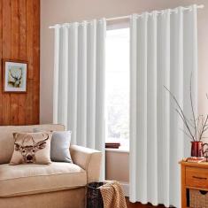 Cortina Blackout PVC 2,80x2,30 Admirare,  Branca