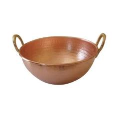 Tacho De Cobre Puro De 25 Litro 52cm Diâmetro - Metal Arte