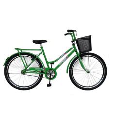 Bicicleta Aro 26 Feminina Retro Urbana Tropical Freios V Brake Rodas Alumínio Aero Reforçado-Unissex