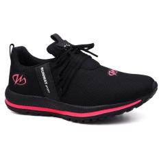Tênis Esportivo Academia Caminhada Runway Running Feminino-Feminino