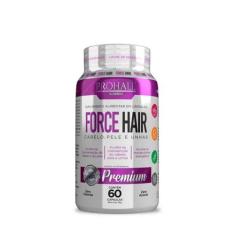 Prohall Force Hair Crescimento Acelerado Cabelo E Unha 60 Cápsulas