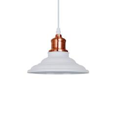 Lustre Pendente Quality Vega 1163 E27 Bivolt Branco