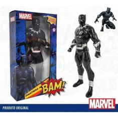 Boneco Marvel Pantera Negra 22Cm