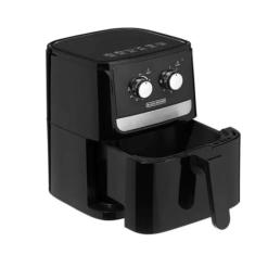 Black Decker Fritadeira Elétrica Air Fryer, Eletrodoméstico para Assar e Fritar Sem Óleo, Fácil de Limpar, Modelo AFM4, 110V