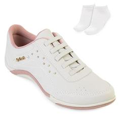 Tênis Kolosh Casual Feminino Nevoa/Rose