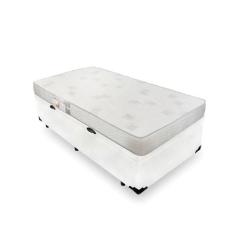 Cama Box Com Baú Solteiro + Colchão De Espuma D23 - Ortobom - Light 88