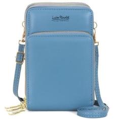 Bolsas Feminina Pequena Transversal Porta Cartão Carteira-Feminino