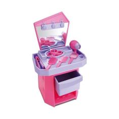 Camarim Penteadeira Infantil Linda Menina C/ Acess. - Silmar