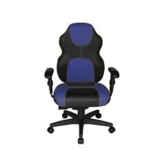 Cadeira Gamer Diretor Linha Gamer Racing Azul - Design Office Móveis