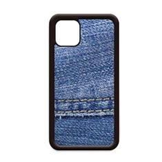 Capa de tecido jeans com forro de caubói para iPhone 11 Pro Max para Apple Mobile Case