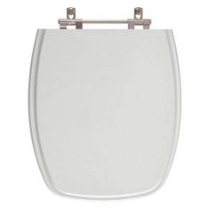 Tampa de Vaso Poliéster Amarilis Cinza Claro para bacia Fiori 6lpf