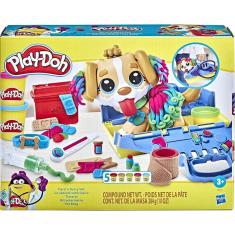 Massinha Play Doh Kit Veterinario Pet-shop Hasbro F3639