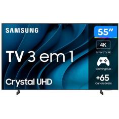 Smart Tv 55 Uhd 4K Led Crystal Samsung 55Cu8000 - Wi-Fi Bluetooth Alex