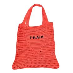 Bolsa Feminina Crochê Moda Praia Diversas Cores (Laranja)